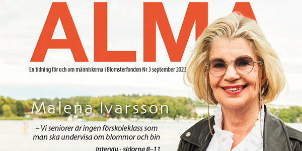 Blomsterfondens medlemstidning Alma, nr 3 2023