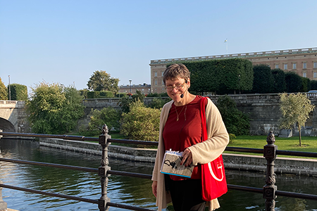 Litterära stadsvandringar med Eva-Karin Gyllenberg Litterära stadsvandringar med Eva-Karin Gyllenberg