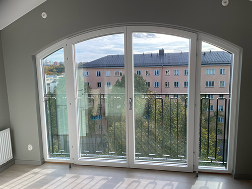 Vackert gavelfönster Ringvägen 99 Vackert gavelfönster Ringvägen 99