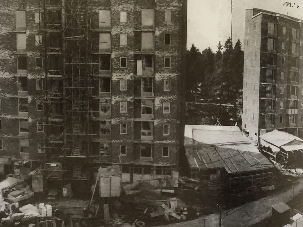 Liseberg under byggnation