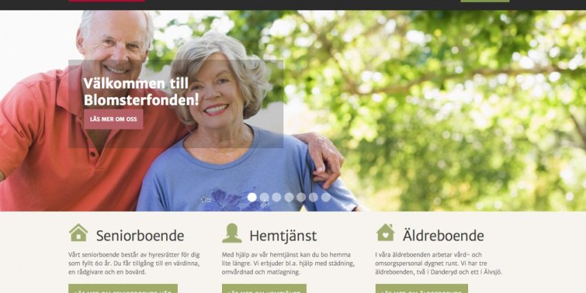 Blomsterfondens nya hemsida
