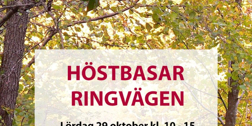 höstbasar Ringvägen