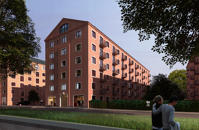 Fasad från Ringvägen